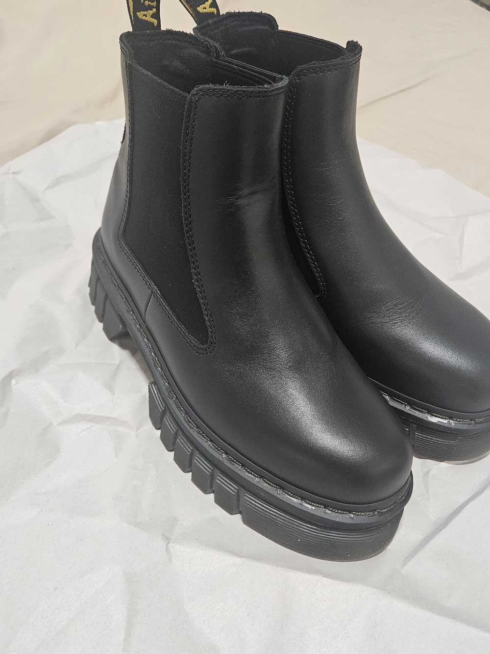 Dr. Martens Black Chunky Lug Chelsea Boots